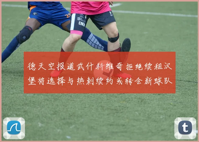 德天空报道武什科维奇拒绝续租汉堡将选择与热刺续约或转会新球队
