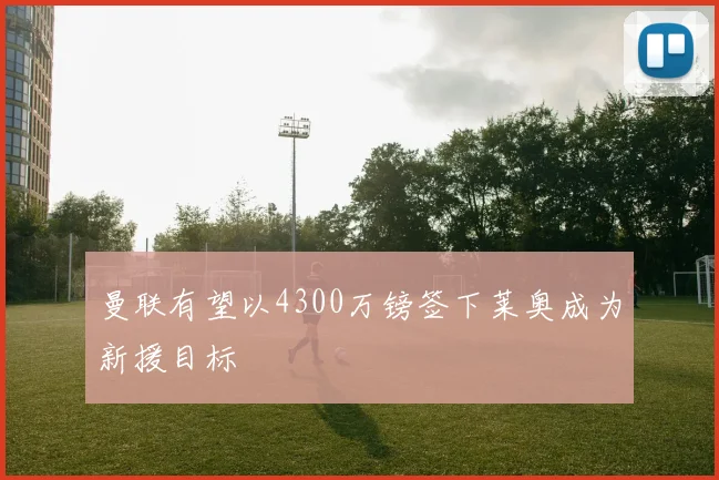 曼联有望以4300万镑签下莱奥成为新援目标