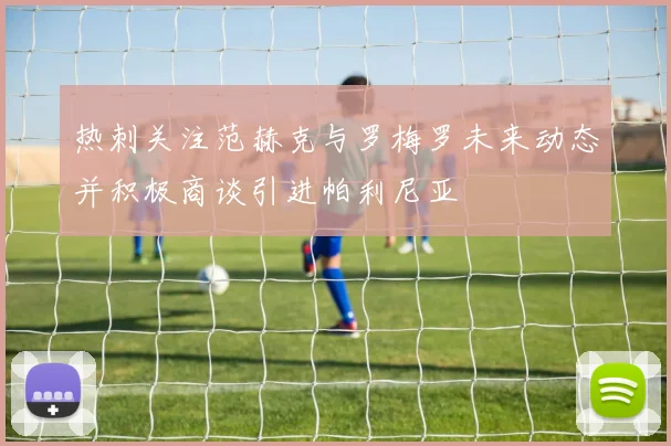 热刺关注范赫克与罗梅罗未来动态并积极商谈引进帕利尼亚